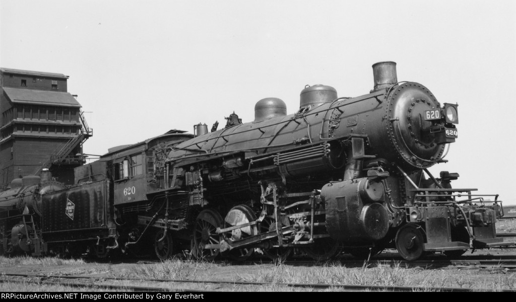 MILW 2-8-2 #620 - Milwaukee Road